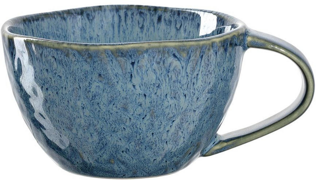 TASSENSET Matera 4-teilig  - Blau, LIFESTYLE, Keramik (13,2/6/10,4cm) - Leonardo