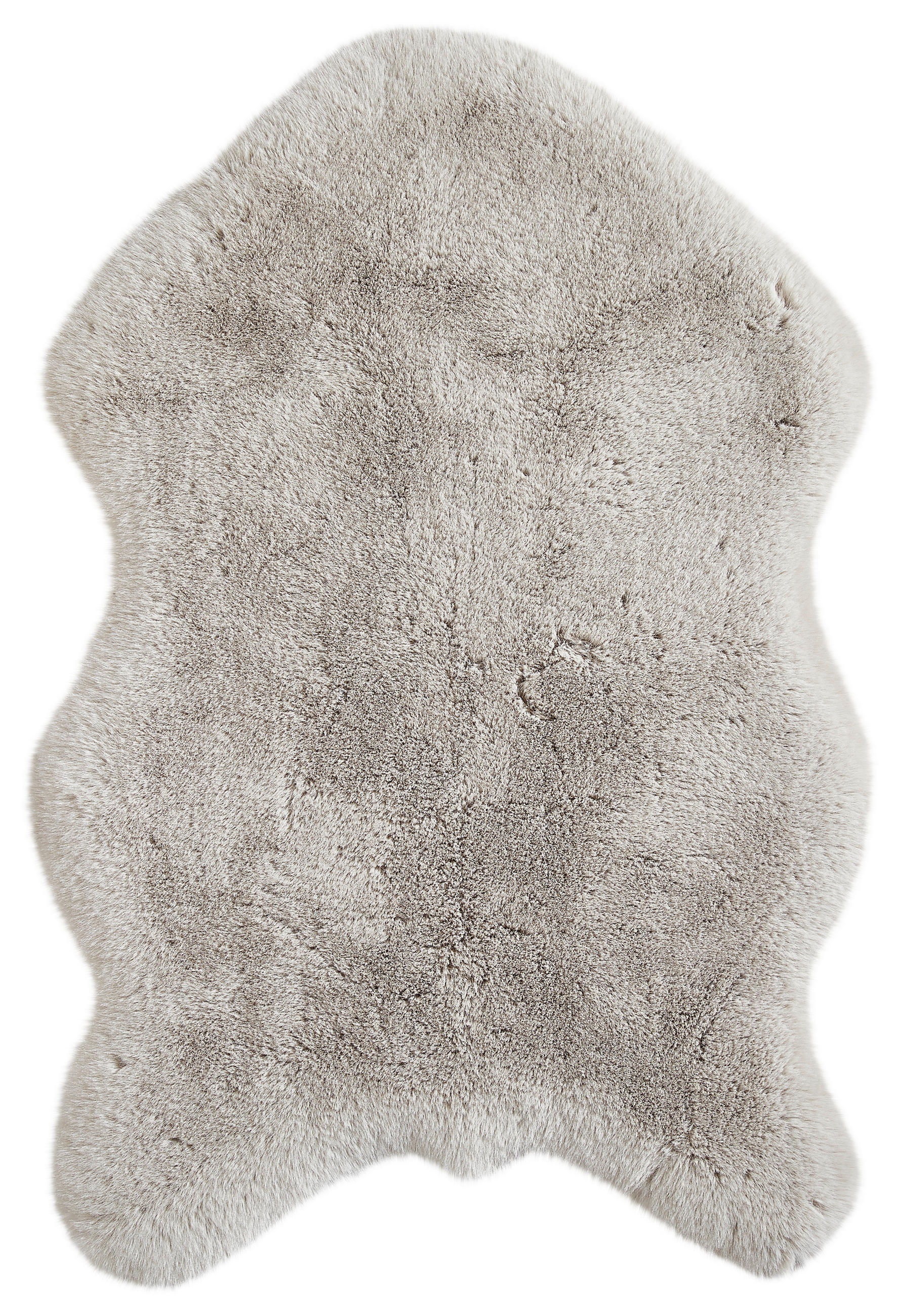 Novel Kunstfell Luna New Silber 60x90 cm