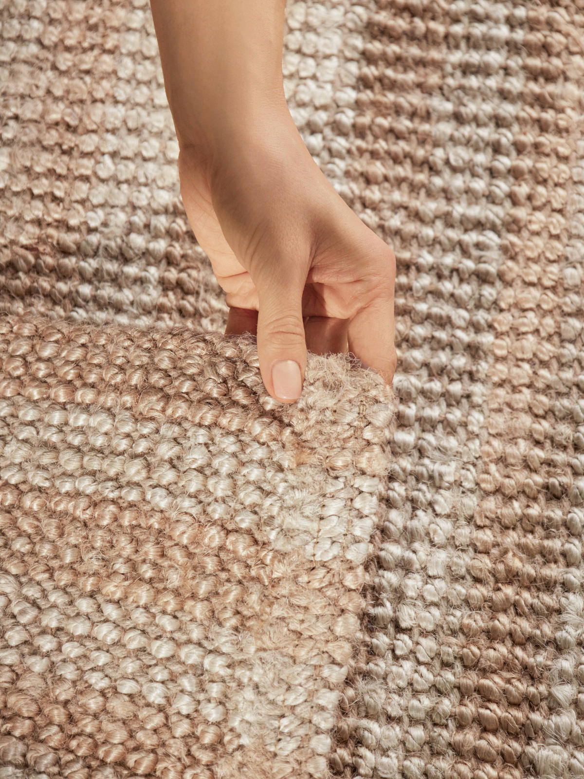 JUTETEPPICH 160/230 cm Harvest Creme, Goldfarben  - Goldfarben/Creme, Design, Textil (160/230cm) - Elle Decoration