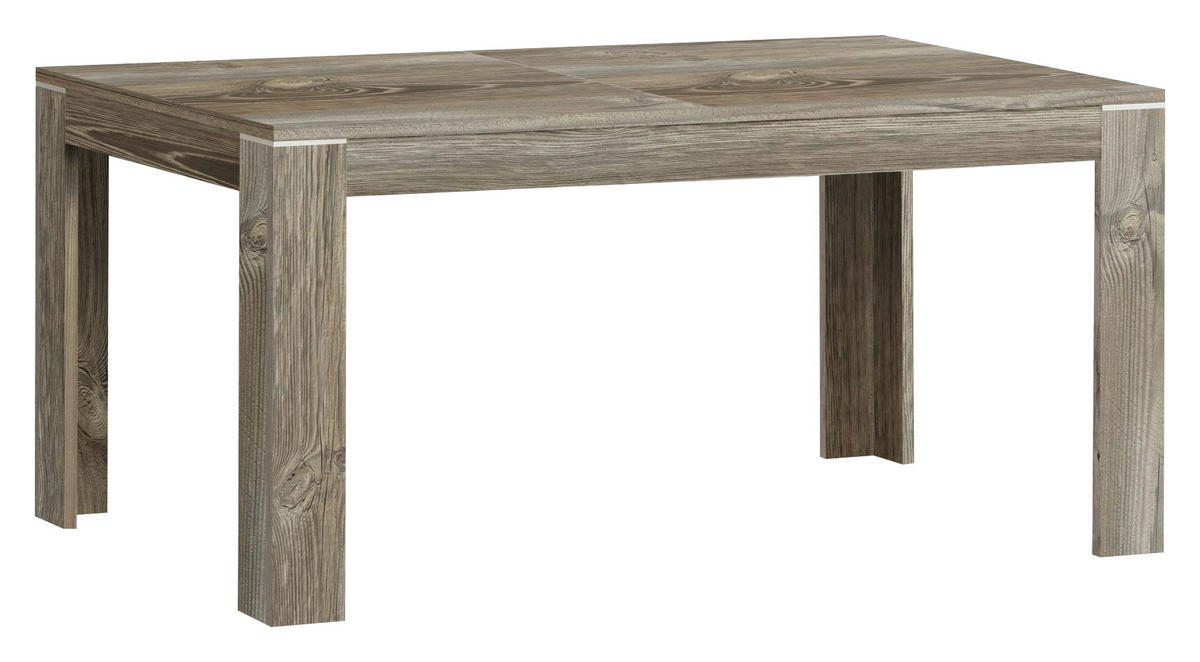 ESSTISCH Kieferfarben rechteckig  ausziehbar  - Kieferfarben, Trend, Holzwerkstoff (160-206,6/90/75cm) - Carryhome