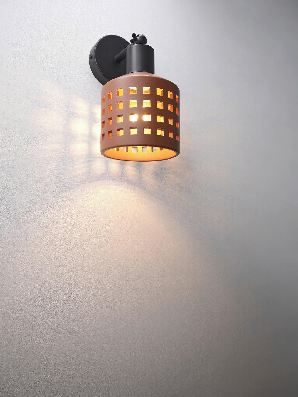 STRAHLER 12.5/16.8/23.2 cm   - Braun, Basics, Keramik/Metall (12.5/16.8/23.2cm) - Osram