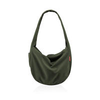 SHOPPER Moonbag cord dark matcha 14 L  - Dunkelgrün, Basics, Textil (48/33/14cm) - Reisenthel