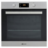 EINBAUBACKOFEN BAK3 KP8V IN  - Edelstahlfarben/Schwarz, Basics, Glas/Metall (59,5/59,5/57cm) - Bauknecht