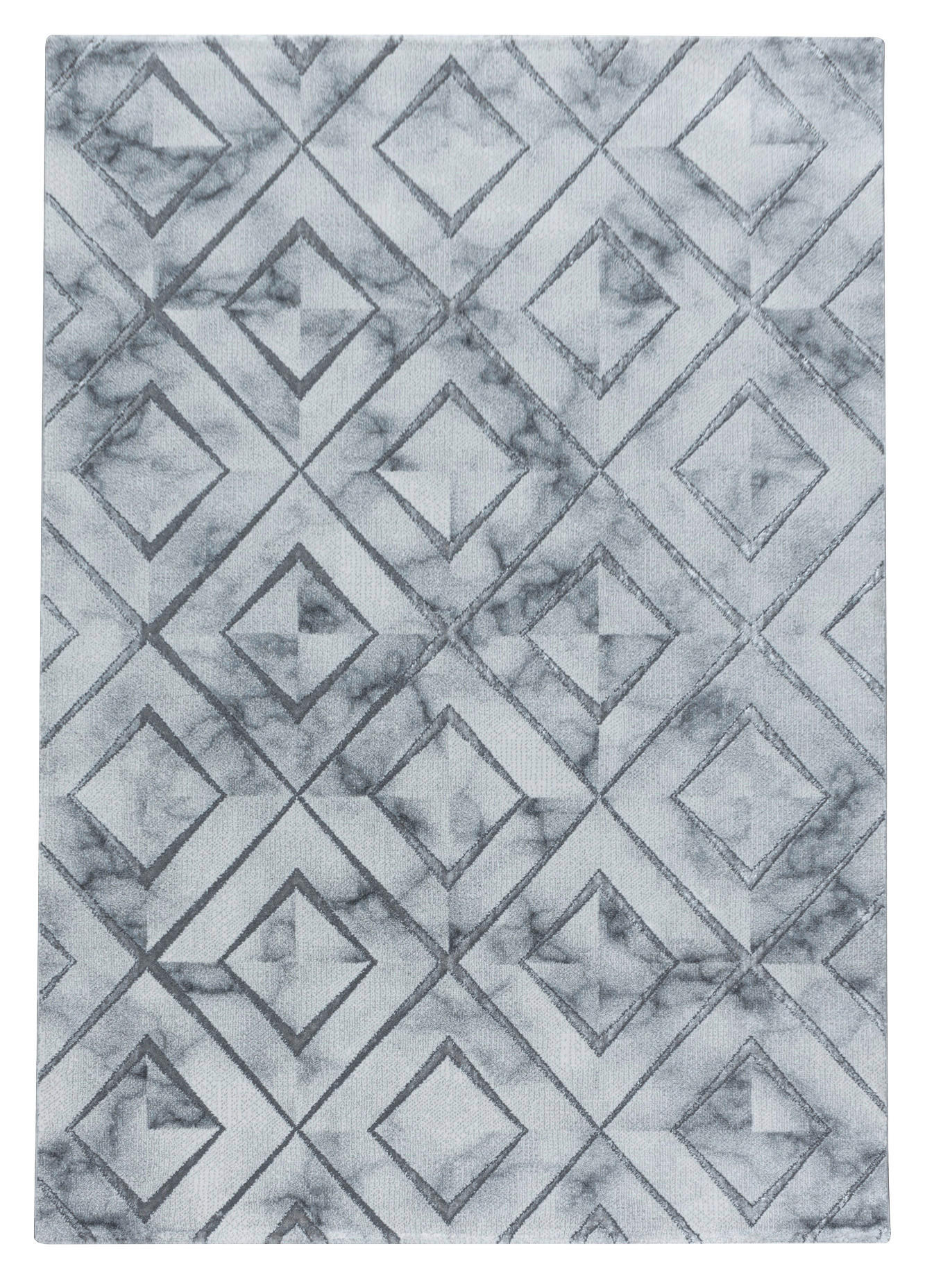 WEBTEPPICH  80/150 cm  Silberfarben   - Silberfarben, Design, Textil (80/150cm) - Novel