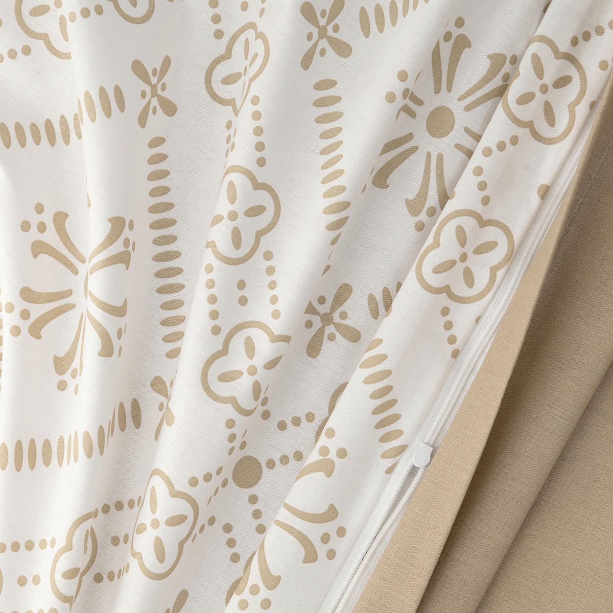 BETTWÄSCHE Renforcé 140/220 cm  - Beige, Basics, Textil (140/220cm) - Florella