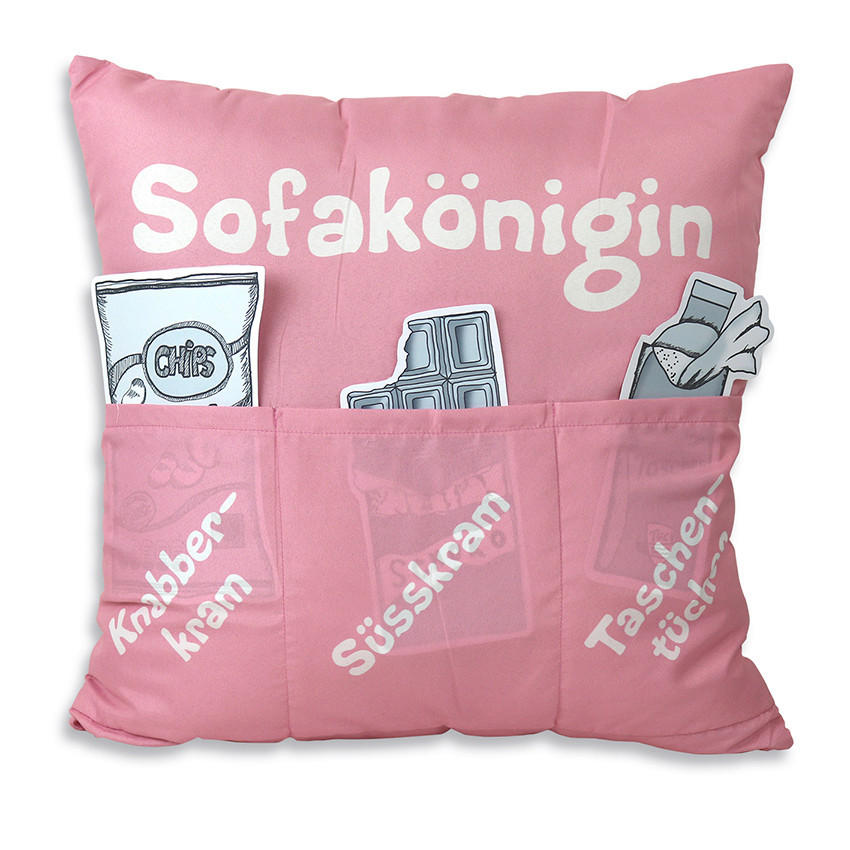 ZIERKISSEN  43/43 cm   - Hellrosa, Basics, Textil (43/43cm)