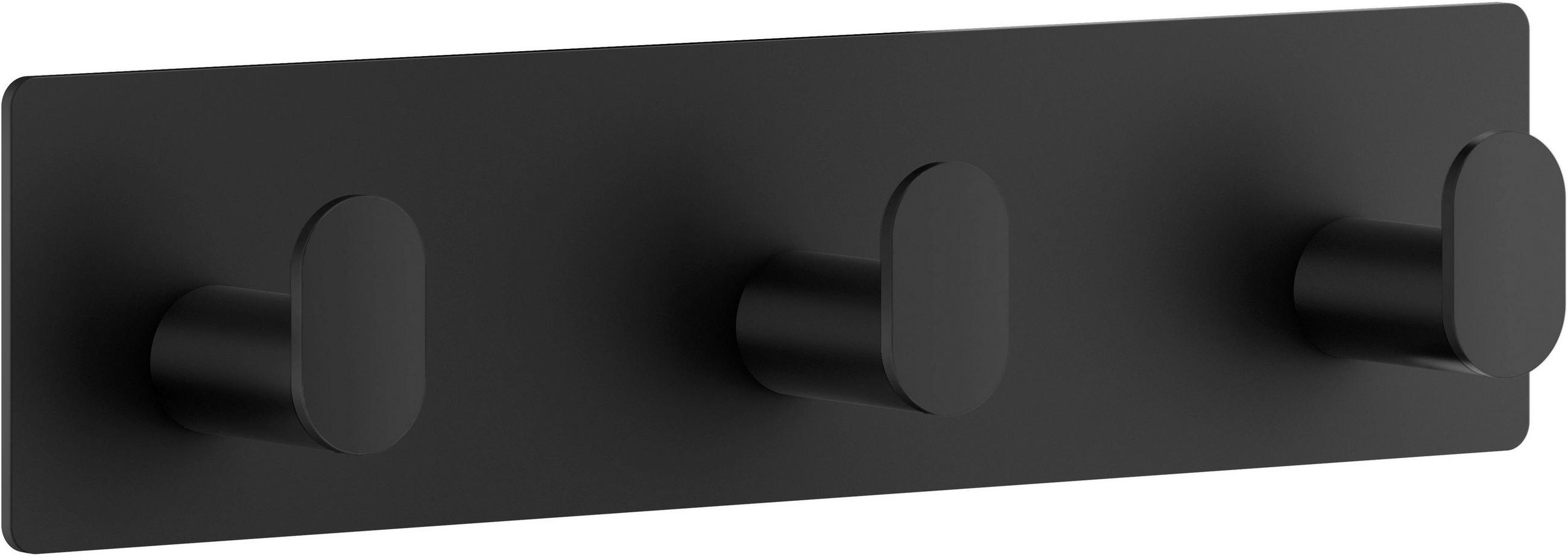 XXXLutz Haken Schwarz 8.5x38x10.3 cm