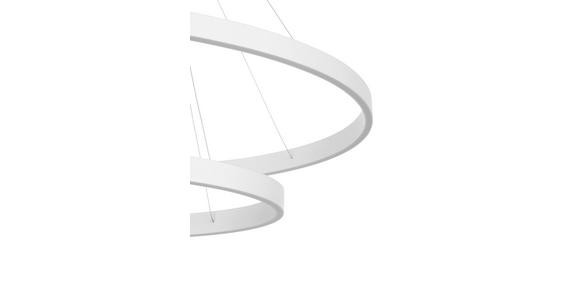 LED-HÄNGELEUCHTE 100/150 cm  - Weiß, Design, Kunststoff/Metall (100/150cm) - Novel