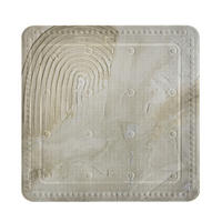 DUSCHEINLAGE Kunststoff  - Beige, Basics, Kunststoff (55/55cm) - Kleine Wolke