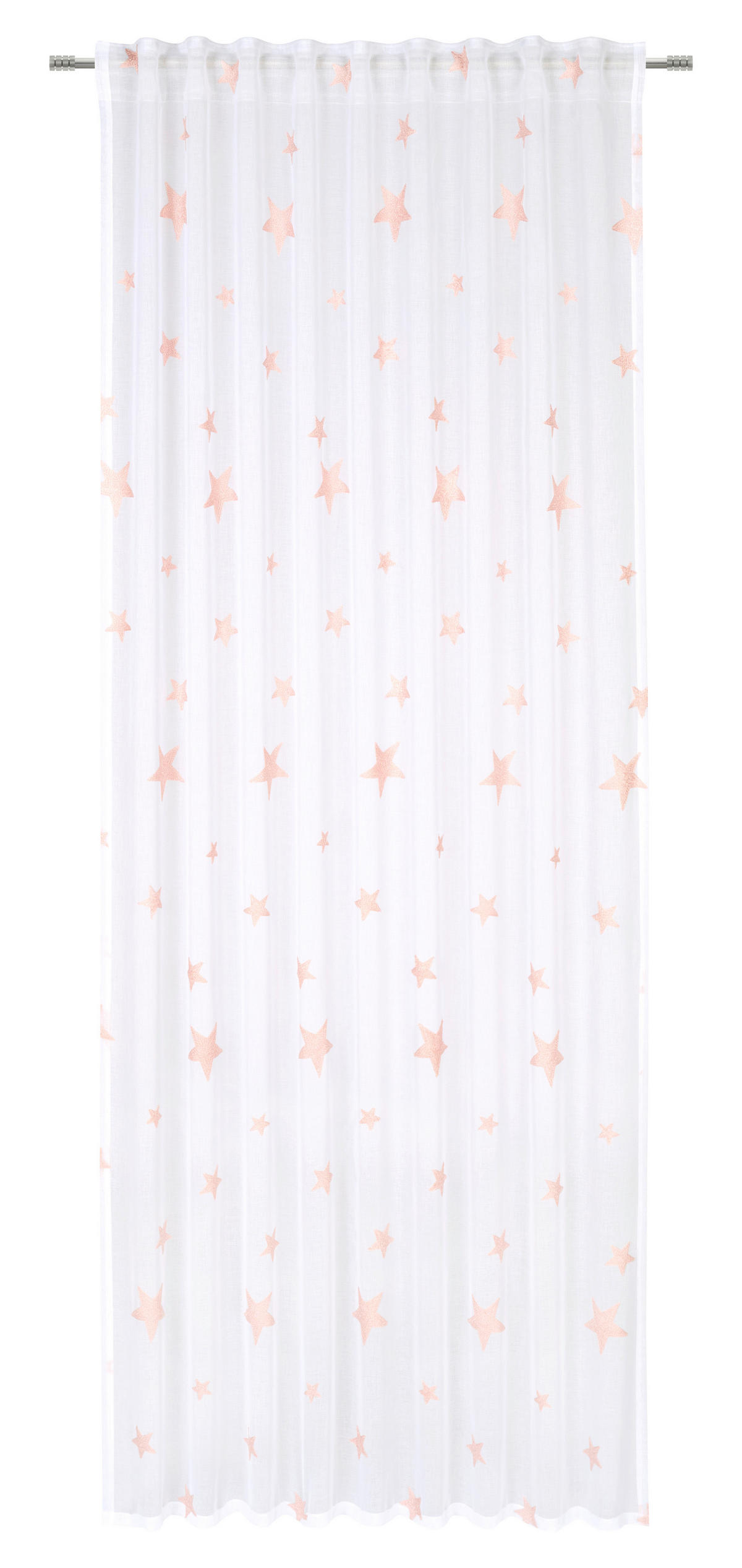 GOTOVA ZAVESA pink - pink, Konvencionalno, tekstil (140/245cm) - Ben'n'jen