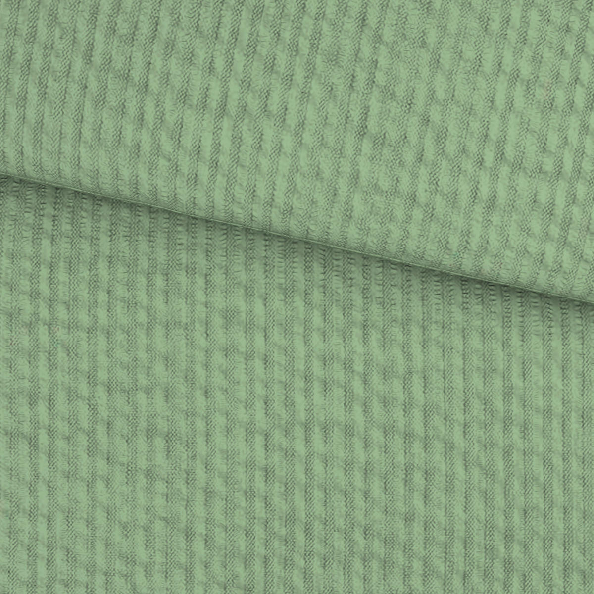 BETTWÄSCHE Seersucker 155/200 cm  - Grün, Textil (155/200cm) - Novel