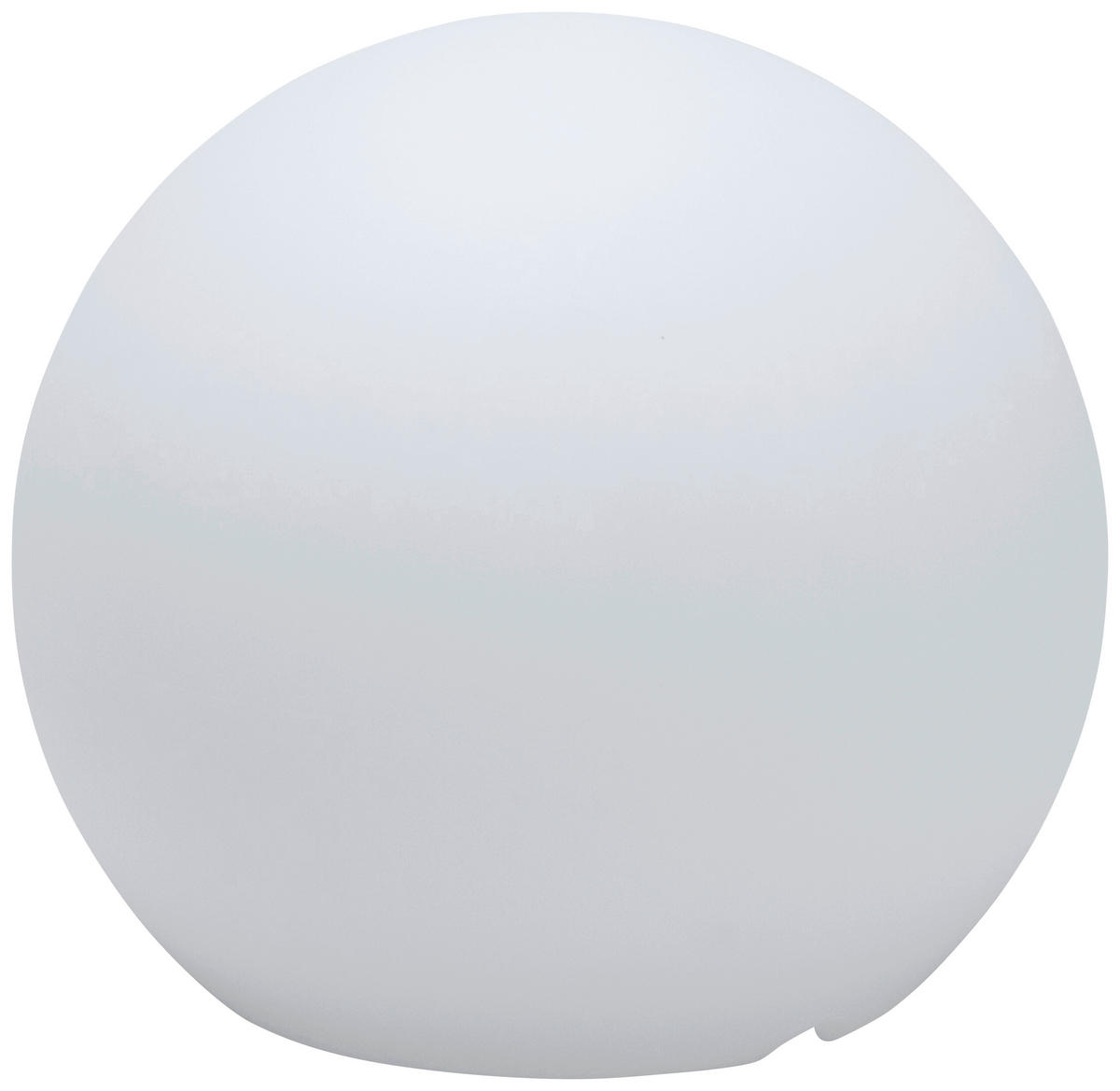 AUßENKUGELLEUCHTE BULY 30 cm  - Transparent/Weiß, Design, Kunststoff (30cm) - Newgarden