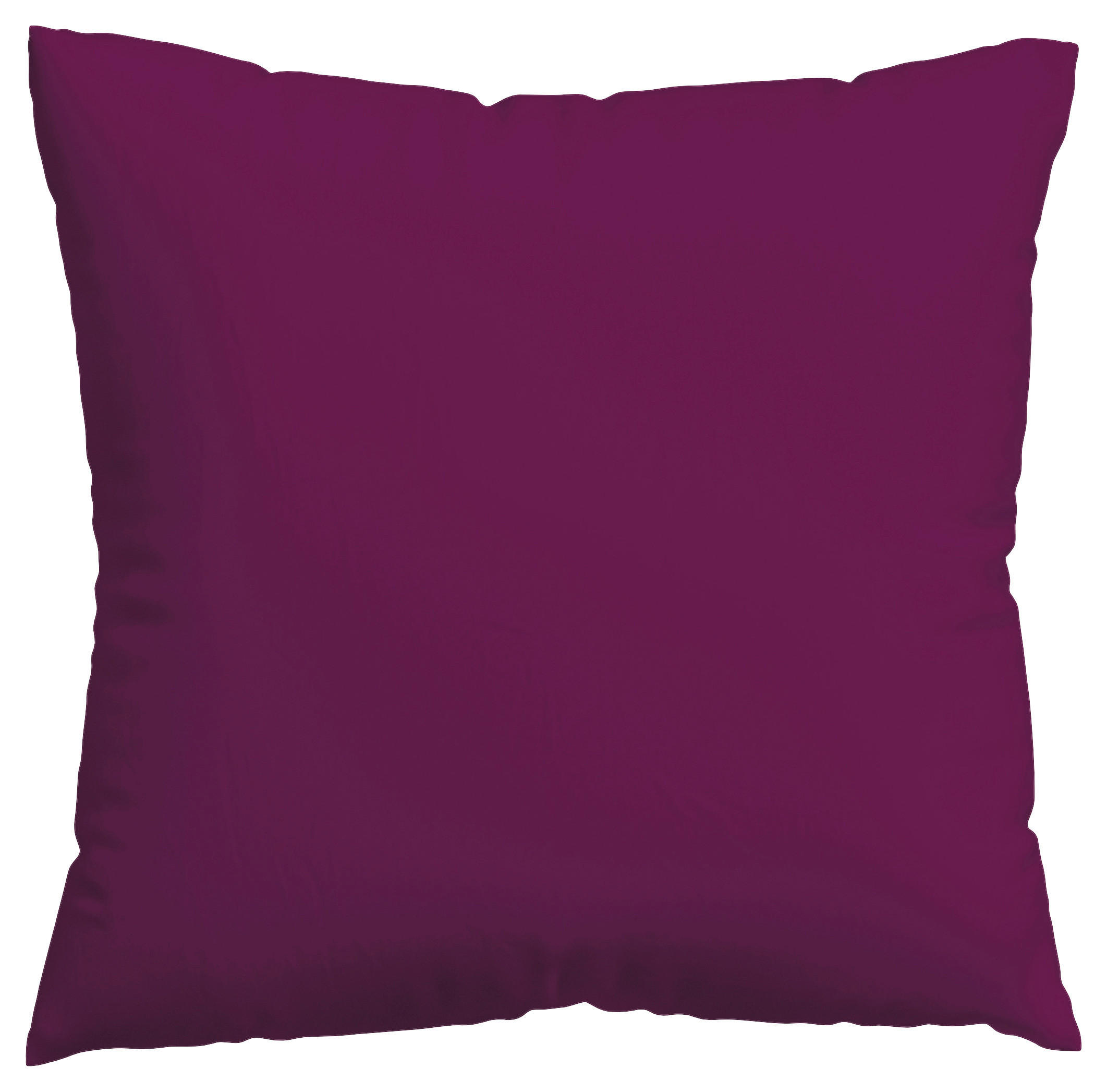 Schlafgut Kissenbezug Woven Satin Violett 40x40 cm