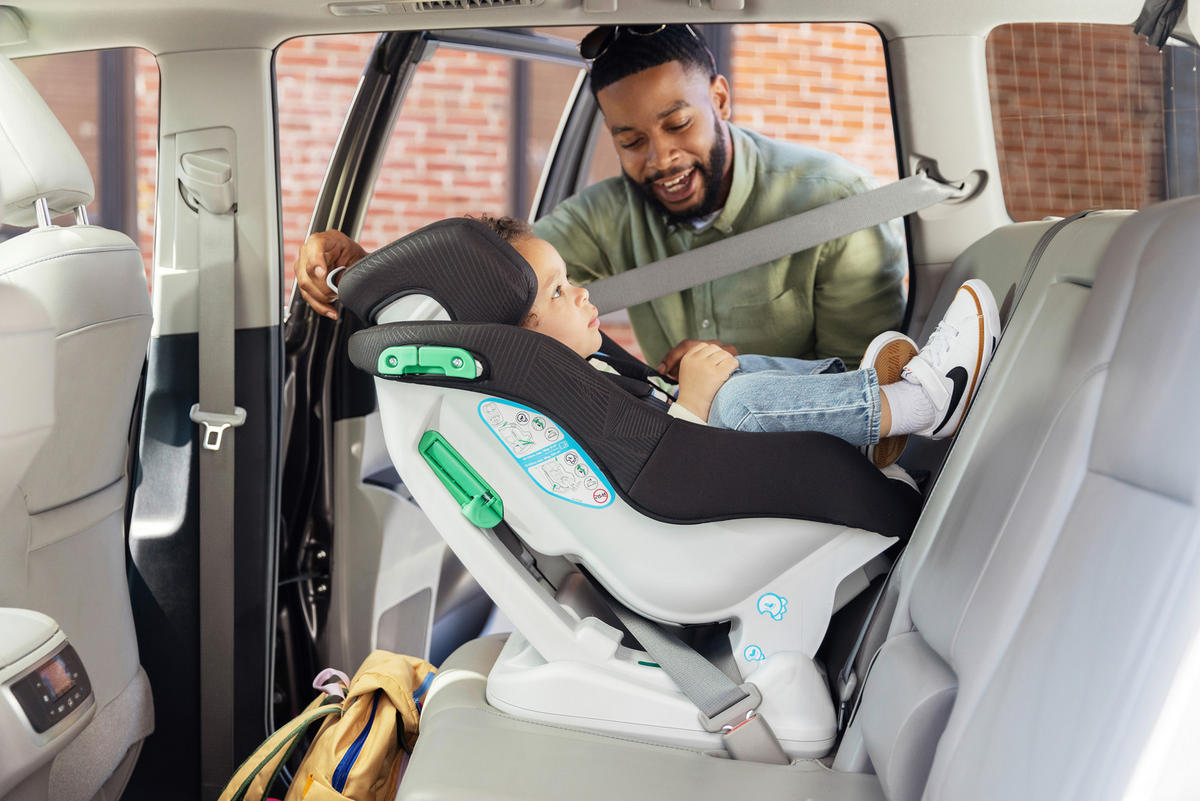 REBOARDER-KINDERSITZ Extend LX R129  - Schwarz, Basics, Kunststoff/Textil (50/43/63cm) - Graco