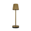PUNJIVA STONA LAMPA - zlatna, Trendi, metal (11,4/39,5cm)