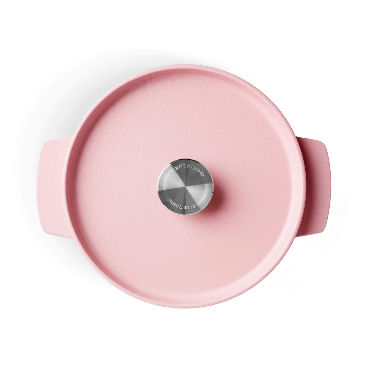 BRÄTER Cast Iron  - Creme/Rosa, Basics, Metall (5.2l) - Kitchenaid