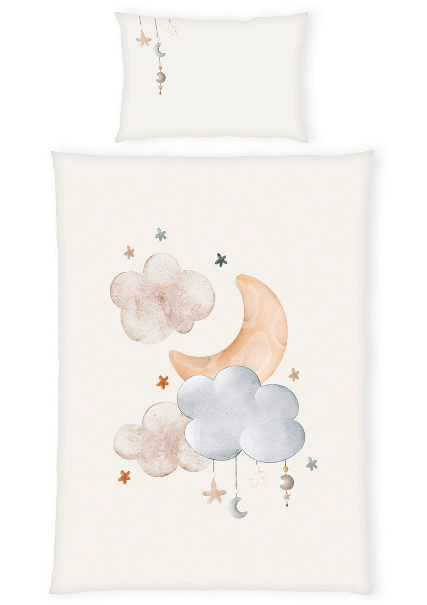 baby best Babybettwäsche Beige, Mehrfarbig 100x135 cm