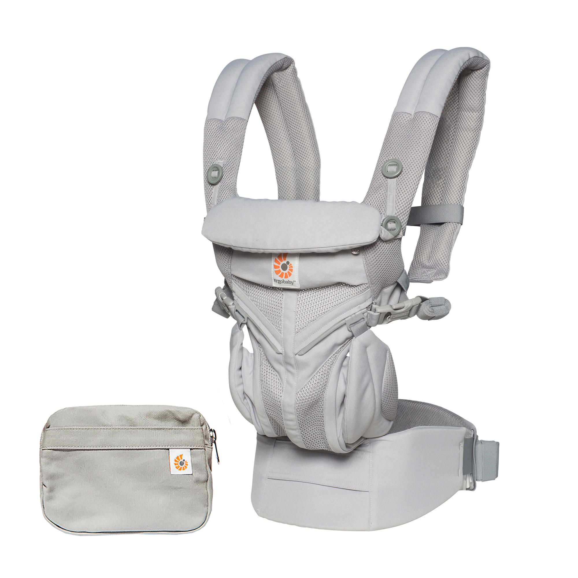 KENGURU  OMNI 360 COOL AIR  svetlo siva  - svetlo siva, Basics, tekstil (1,00kg) - Ergo Baby