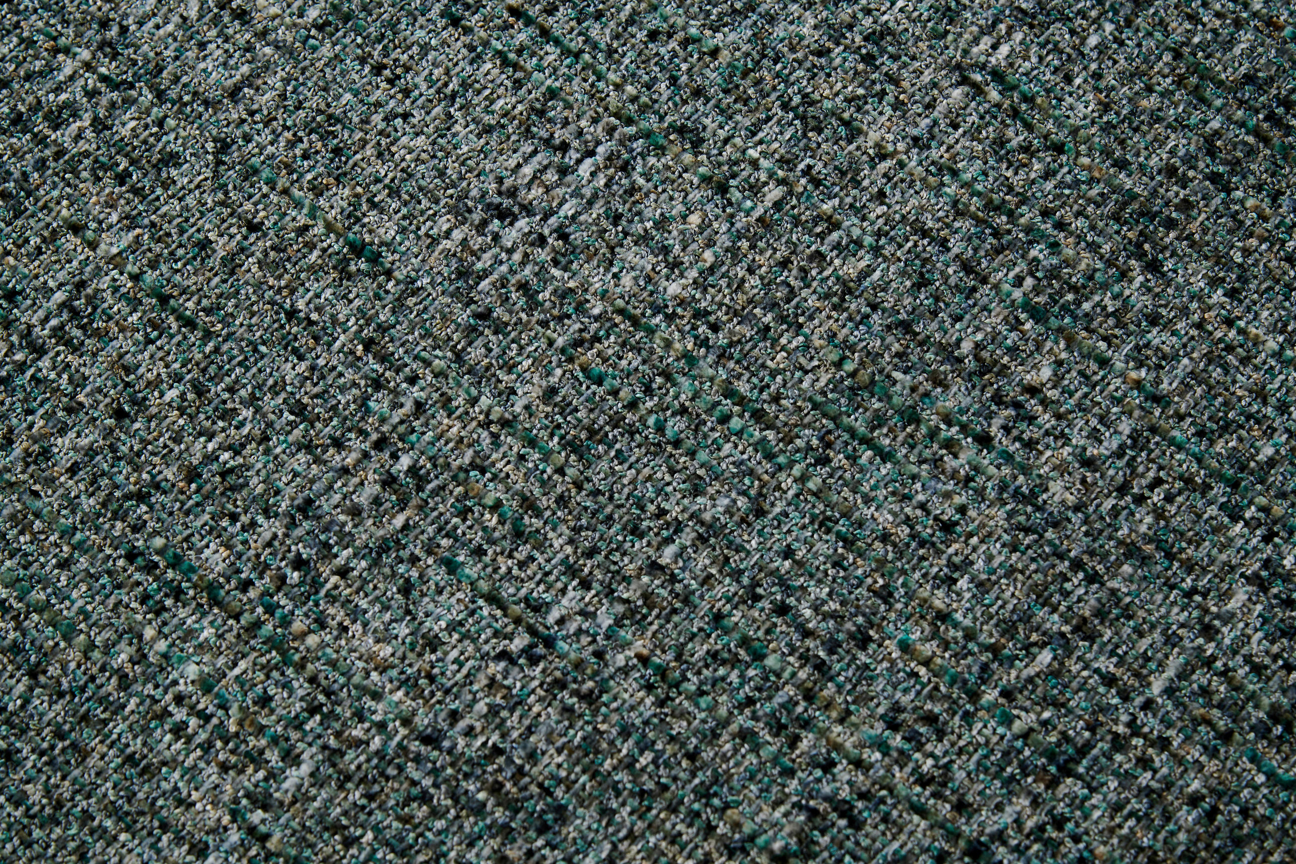 ARMLEHNSTUHL  in Eisen Webstoff  - Türkis/Schwarz, Design, Textil/Metall (61/83/61cm) - Novel