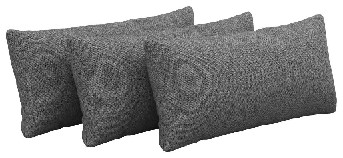 ZIERKISSEN  60/30 cm   - Dunkelgrau, Konventionell, Textil (60/30cm) - Sit & More