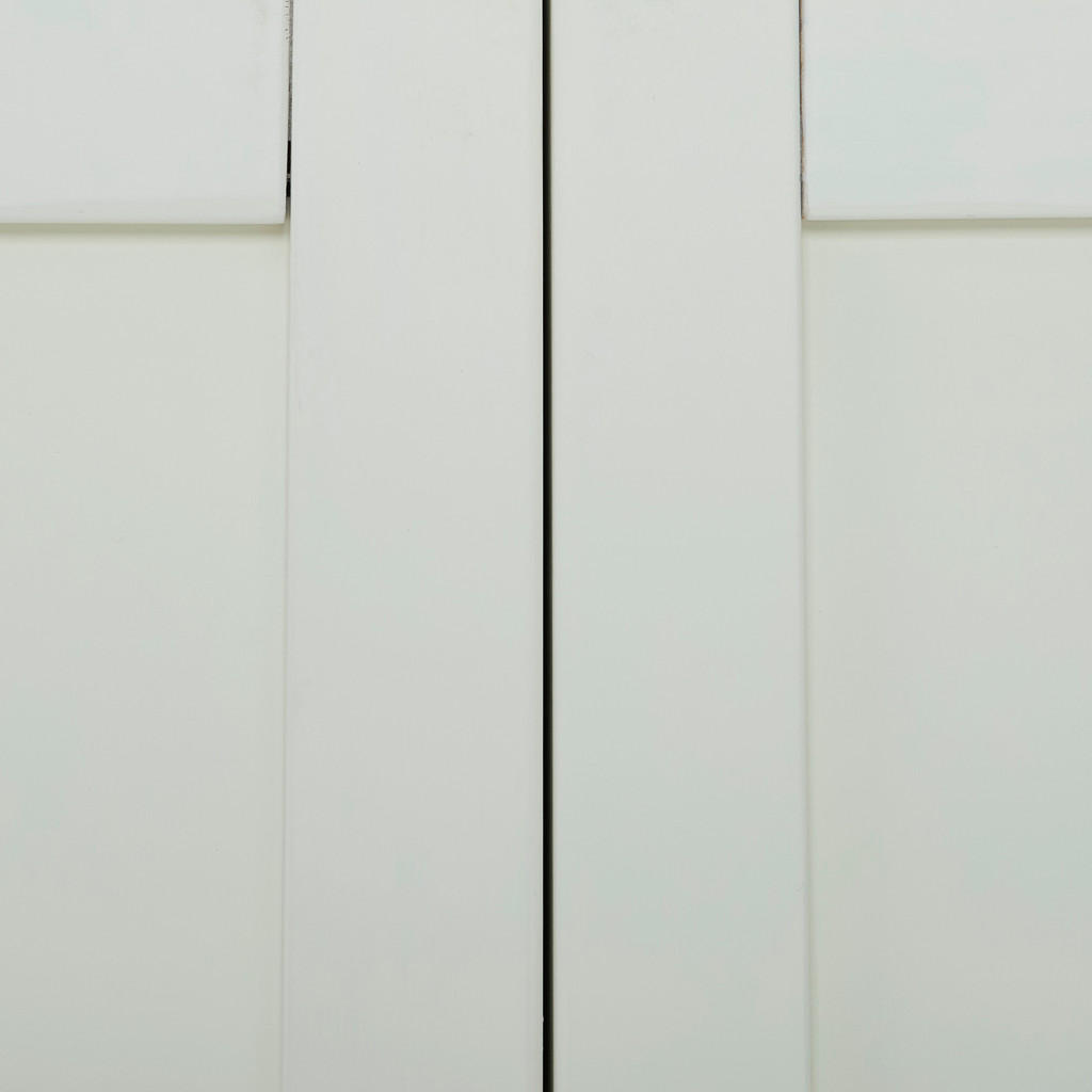 Thumbnail - Mid.you Sideboard, Natur, Weiß, Metall, Eiche, Kiefer, furniert, massiv, 2 Schubladen, 100x85x43 cm, Holzmöbel, Kleinmöb...