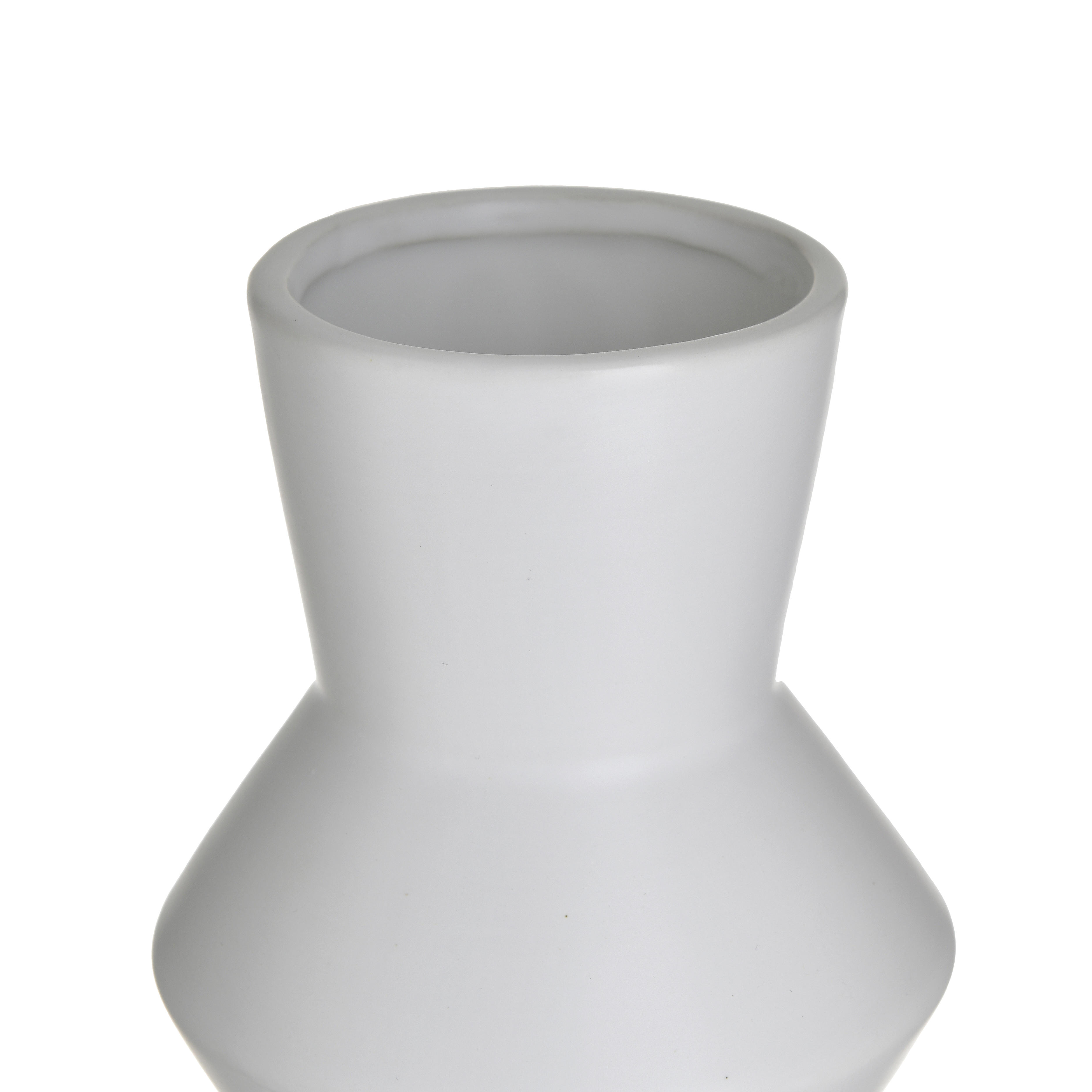 VASE 24 cm  - Weiß, Trend, Keramik (10/10/24cm)