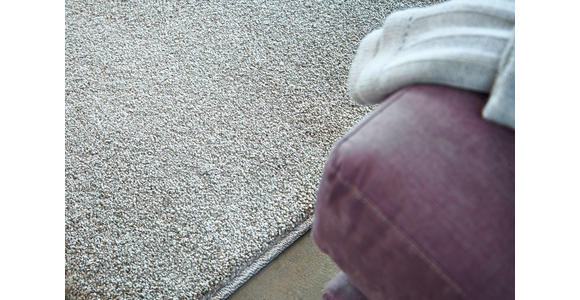 HOCHFLORTEPPICH 67/130 cm Samoa Silberfarben  - Silberfarben, Basics, Kunststoff/Textil (67/130cm) - Novel