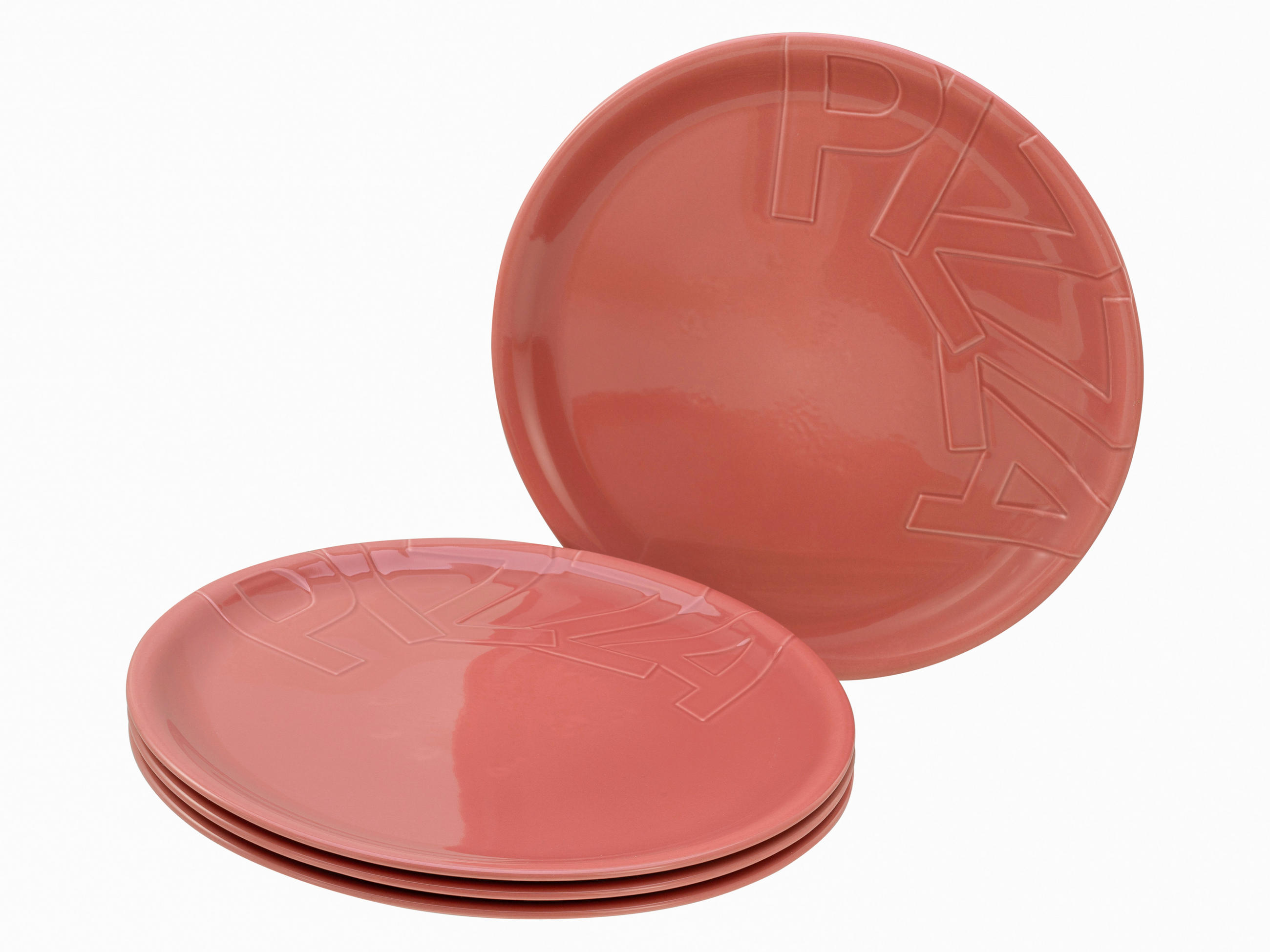 Creatable Pizzatellerset Dunkelrosa