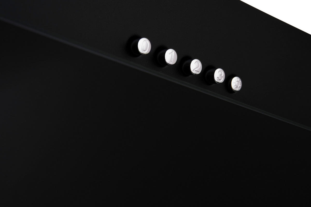 KÜCHENBLOCK 220 cm   in Weiß, Eichefarben  - Eichefarben/Schwarz, Design, Holzwerkstoff/Kunststoff (220cm) - MID.YOU