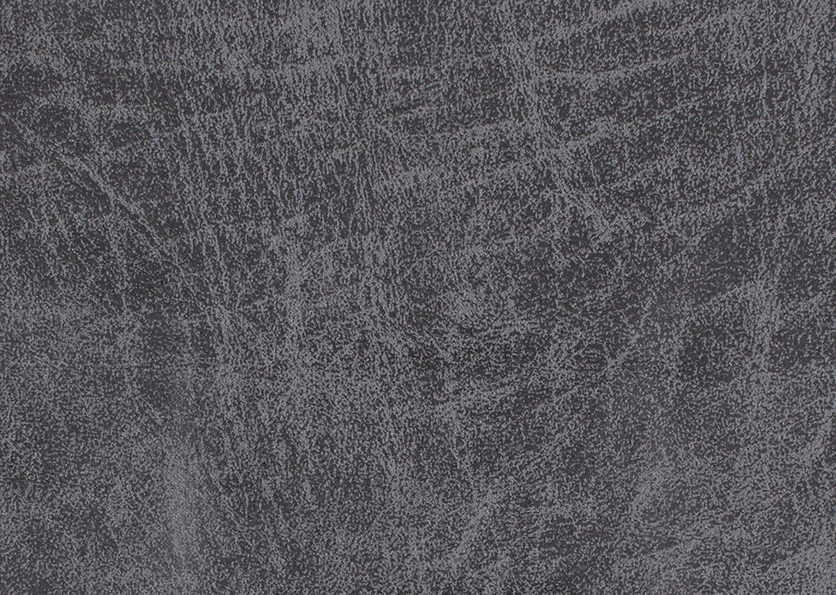 ECKSOFA in Lederlook Grau  - Schwarz/Grau, Design, Textil/Metall (160/295cm) - Livetastic