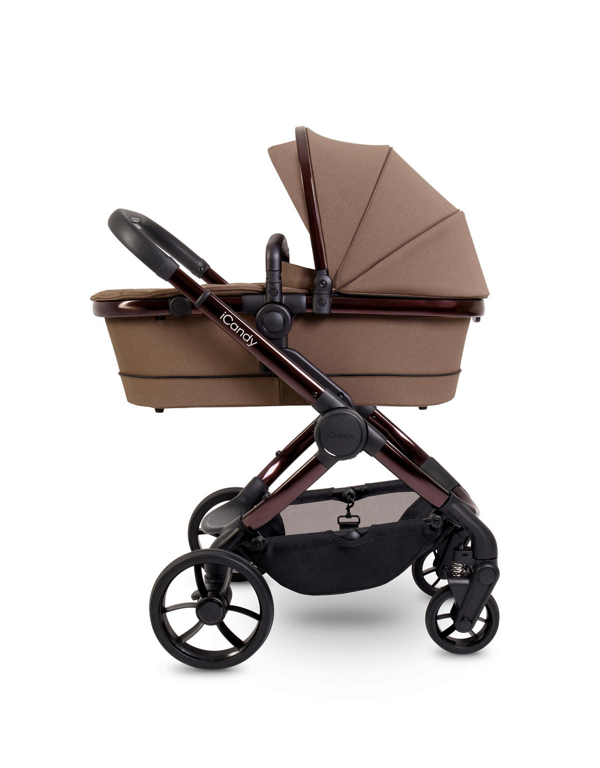 DJEČJA KOLICA  PEACH 7  - smeđa, Basics, tekstil/plastika (75/55/39cm) - ICANDY