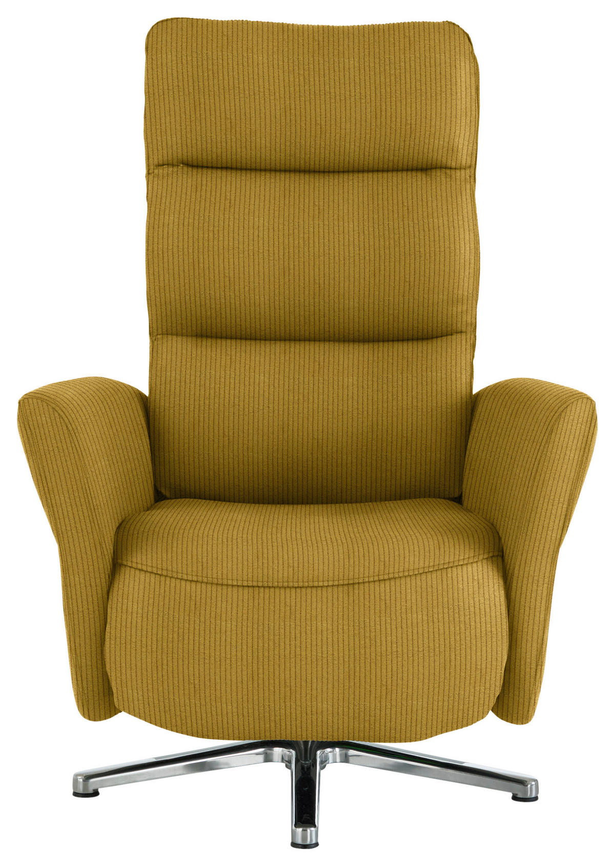 RELAXSESSEL in Textil Grün, Goldfarben  - Chromfarben/Goldfarben, Design, Textil/Metall (78/113/83cm) - Beldomo Speed