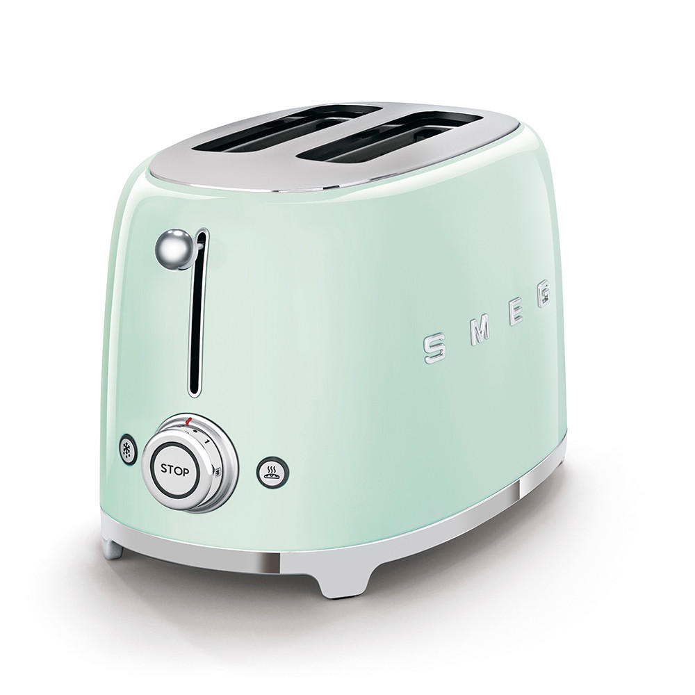 TOASTER  - Pastellgrün, Basics, Metall (32,5/20/19,5cm) - SMEG