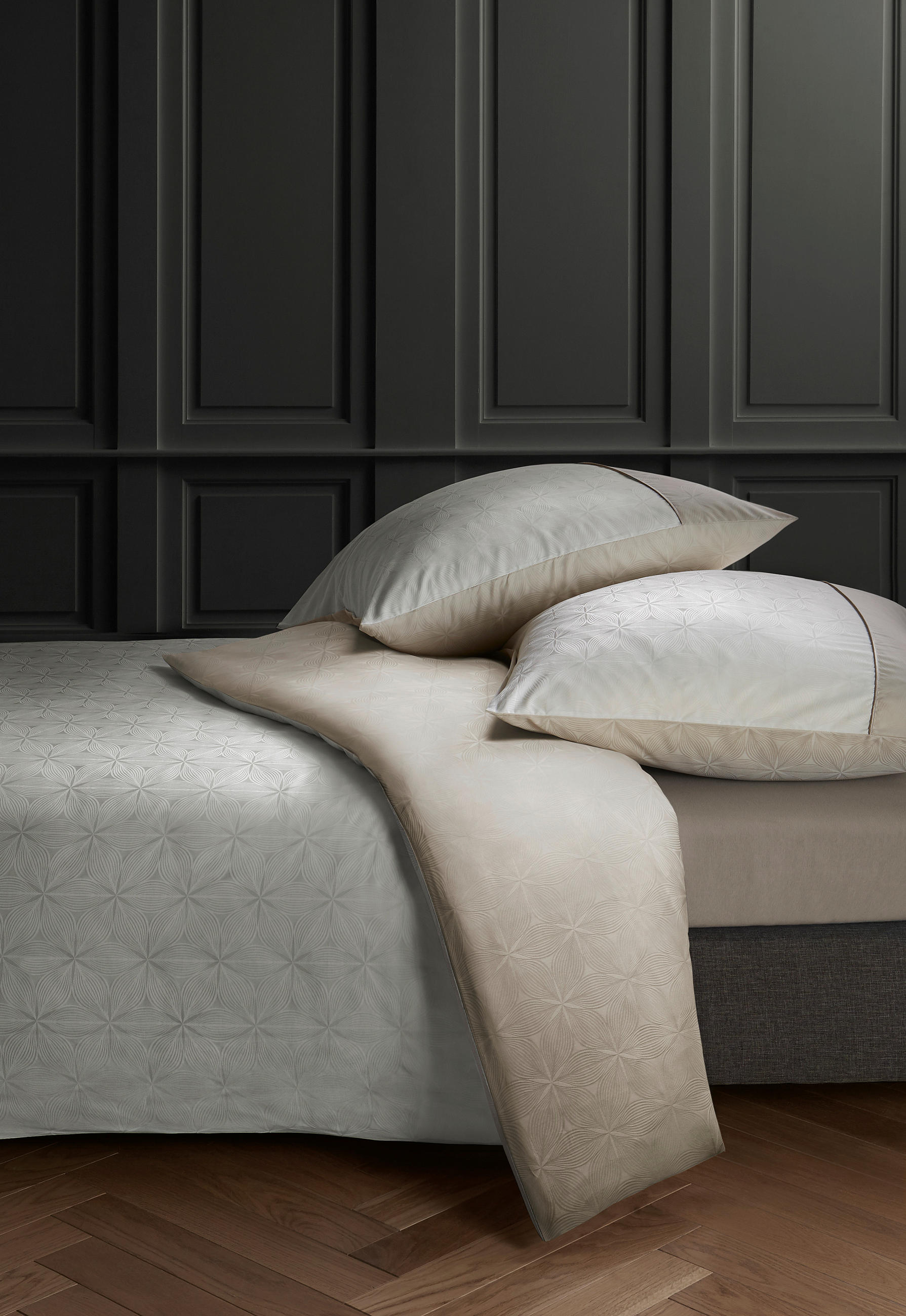 BETTWÄSCHE Black Premium Damast Damast 135/200 cm  - Creme, Basics, Textil (135/200cm) - Fleuresse