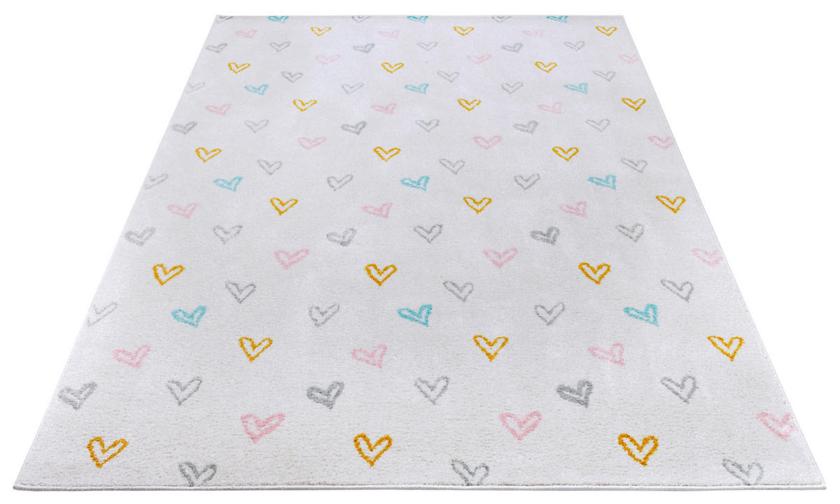KINDERTEPPICH 120/170/170 cm Adventures  - Multicolor/Creme, Design, Kunststoff/Textil (120/170/170cm)