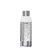 WASSERSPRUDLER-FLASCHE Premium  - Silberfarben, Basics, Kunststoff/Metall (8.5/26.7cm) - mysoda