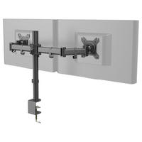 MONITOR-HALTERUNG Metall Schwarz  - Schwarz, Basics, Metall (68,1/40/19cm) - MID.YOU