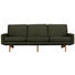 DREISITZER-SOFA in Textil Dunkelgrün - Dunkelgrün, Design, Holz/Textil (216/76/76cm) DREISITZER-SOFA in Textil Dunkelgrün - Dunkelgrün, Design, Holz/Textil (216/76/76cm)