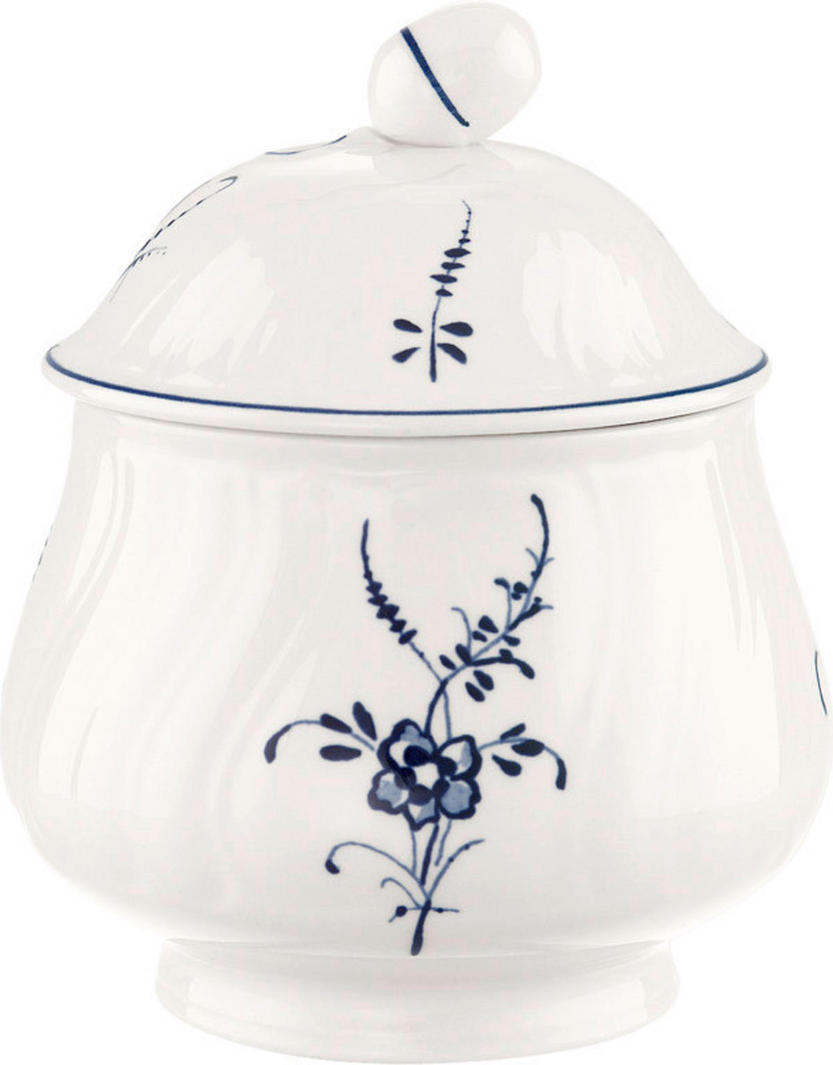 POSUDA ZA ŠEĆER  keramika   Old Luxembourg  - bijela/plava, Basics, keramika (0,25l) - Villeroy & Boch