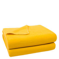 FLEECEDECKE Soft-Fleece 160/200 cm  - Currygelb, Basics, Textil (160/200cm) - Zoeppritz