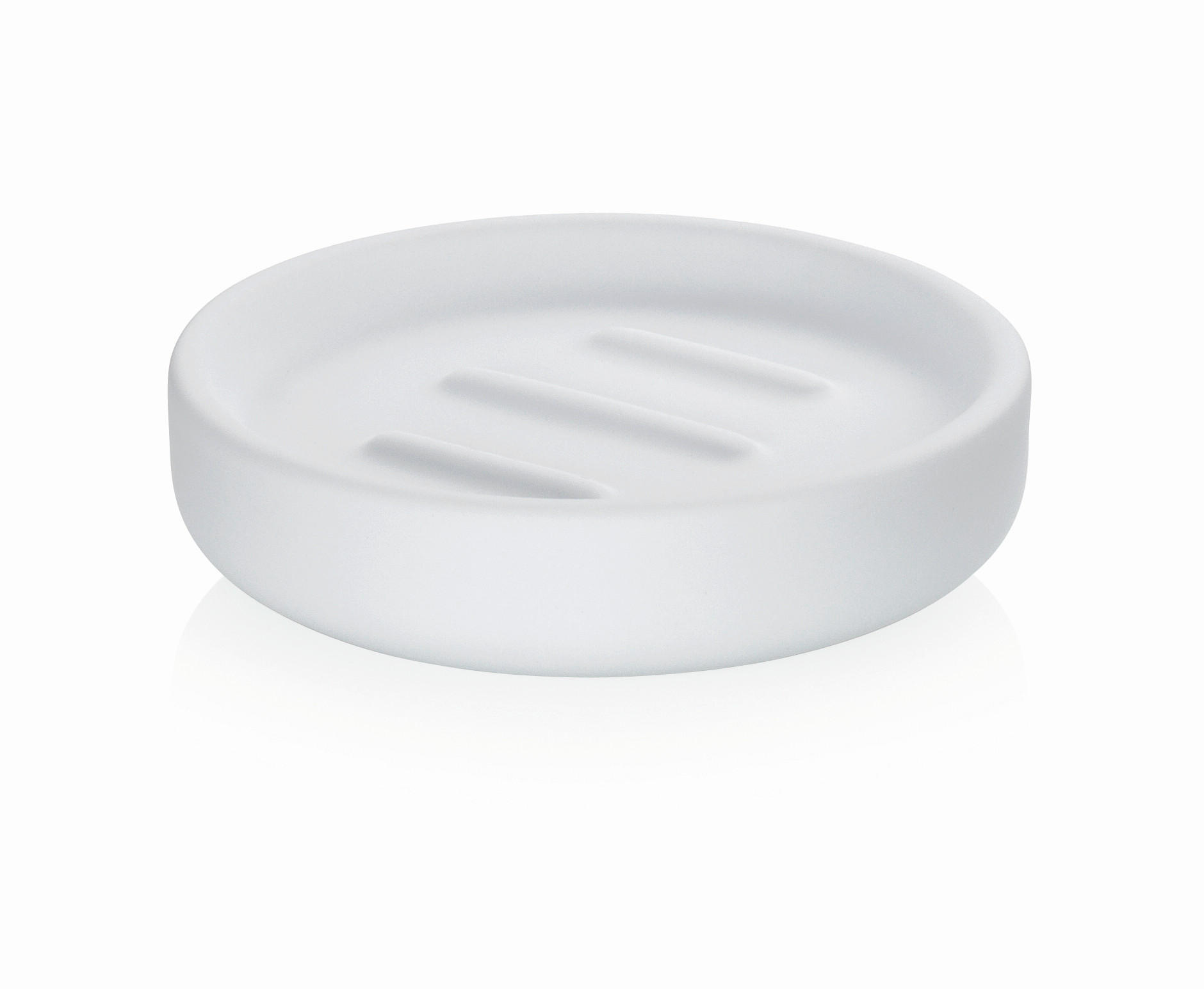 SEIFENSCHALE Keramik  - Weiß, Basics, Keramik (11,5/3cm) - Kela