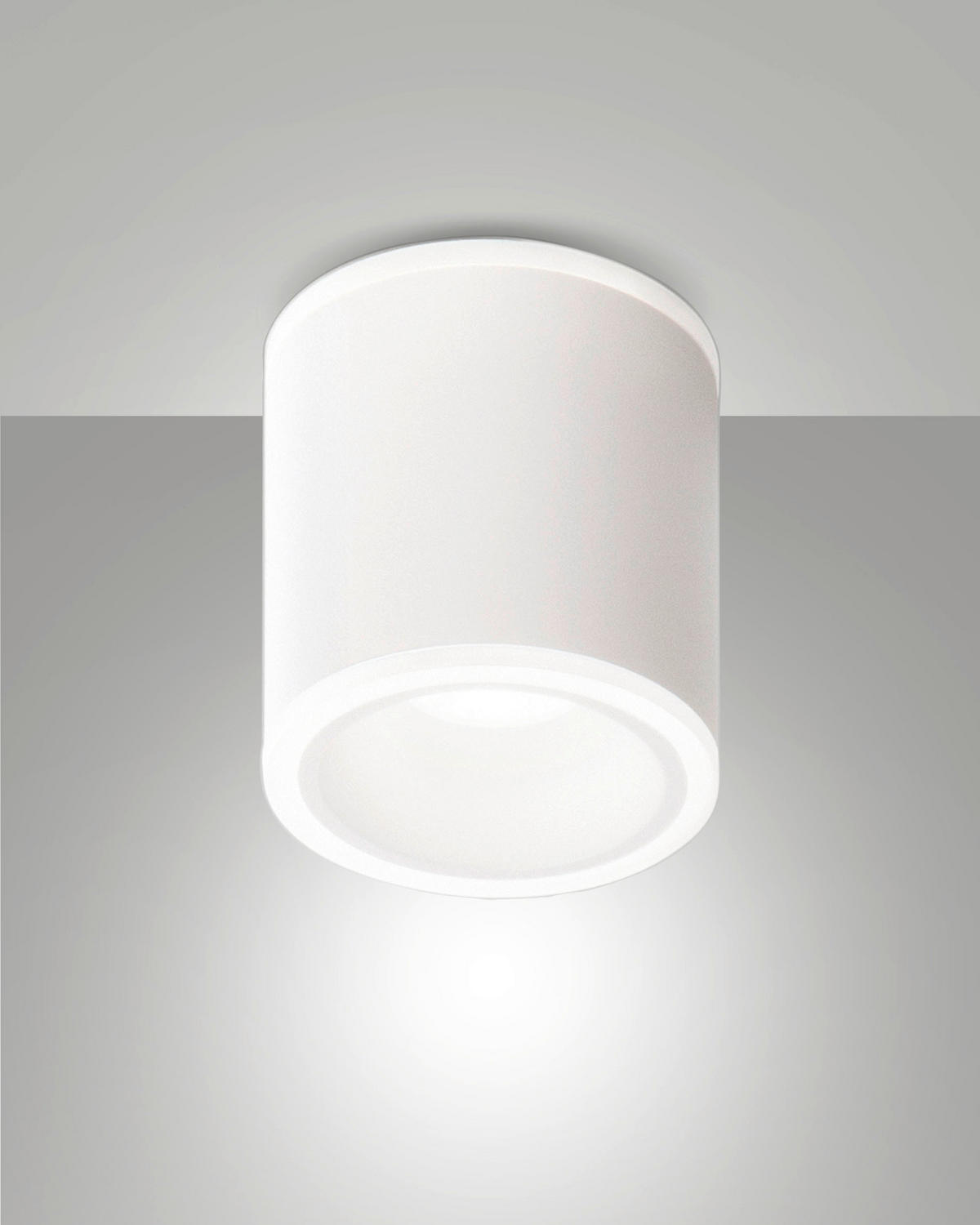 LED-DECKENLEUCHTE 9/10,5 cm   - Basics, Metall (9/10,5cm) - Fabas Luce