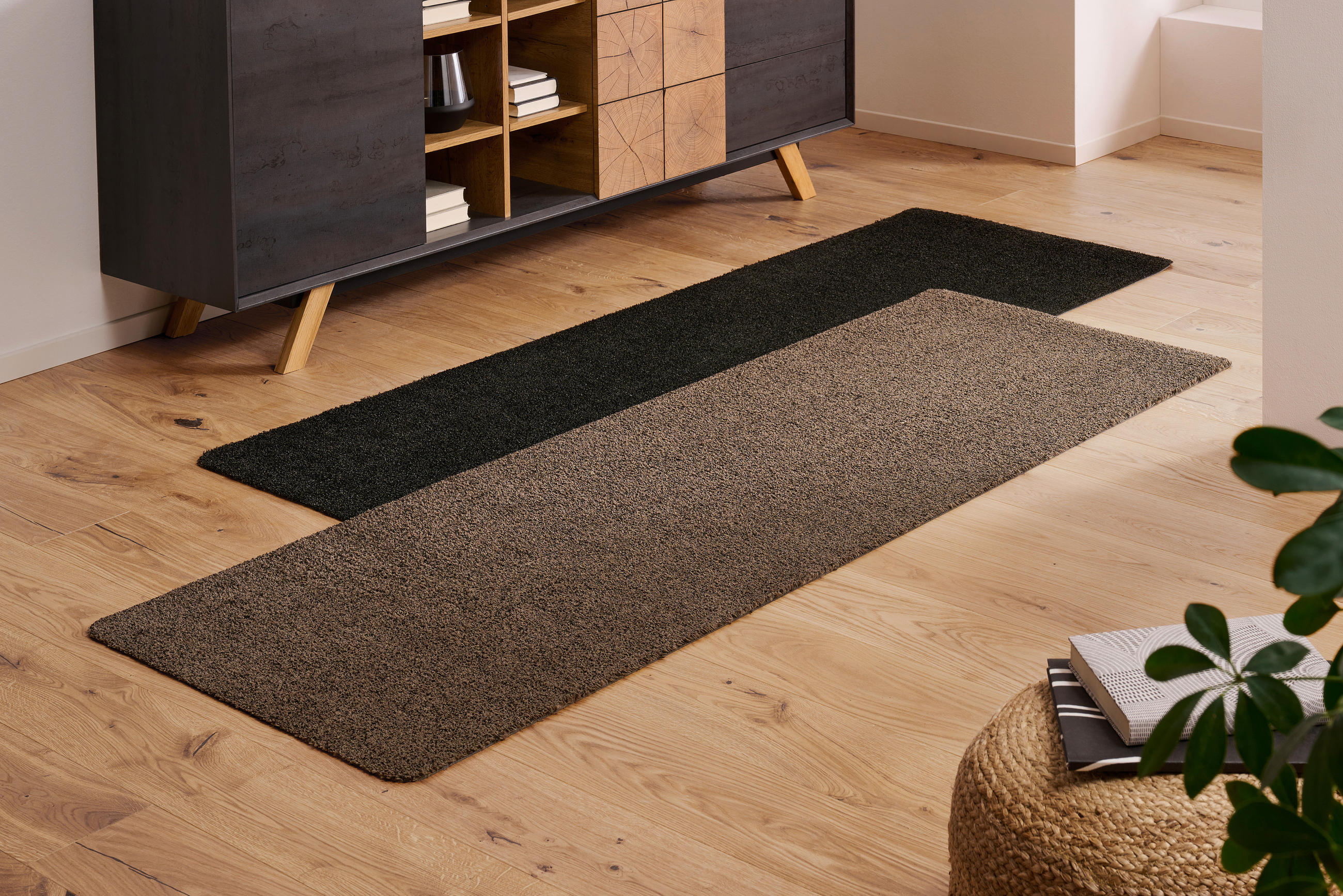 LÄUFER 70/200 cm Aqua Plus Taupe  - Taupe, KONVENTIONELL, Kunststoff (70/200cm) - Esposa