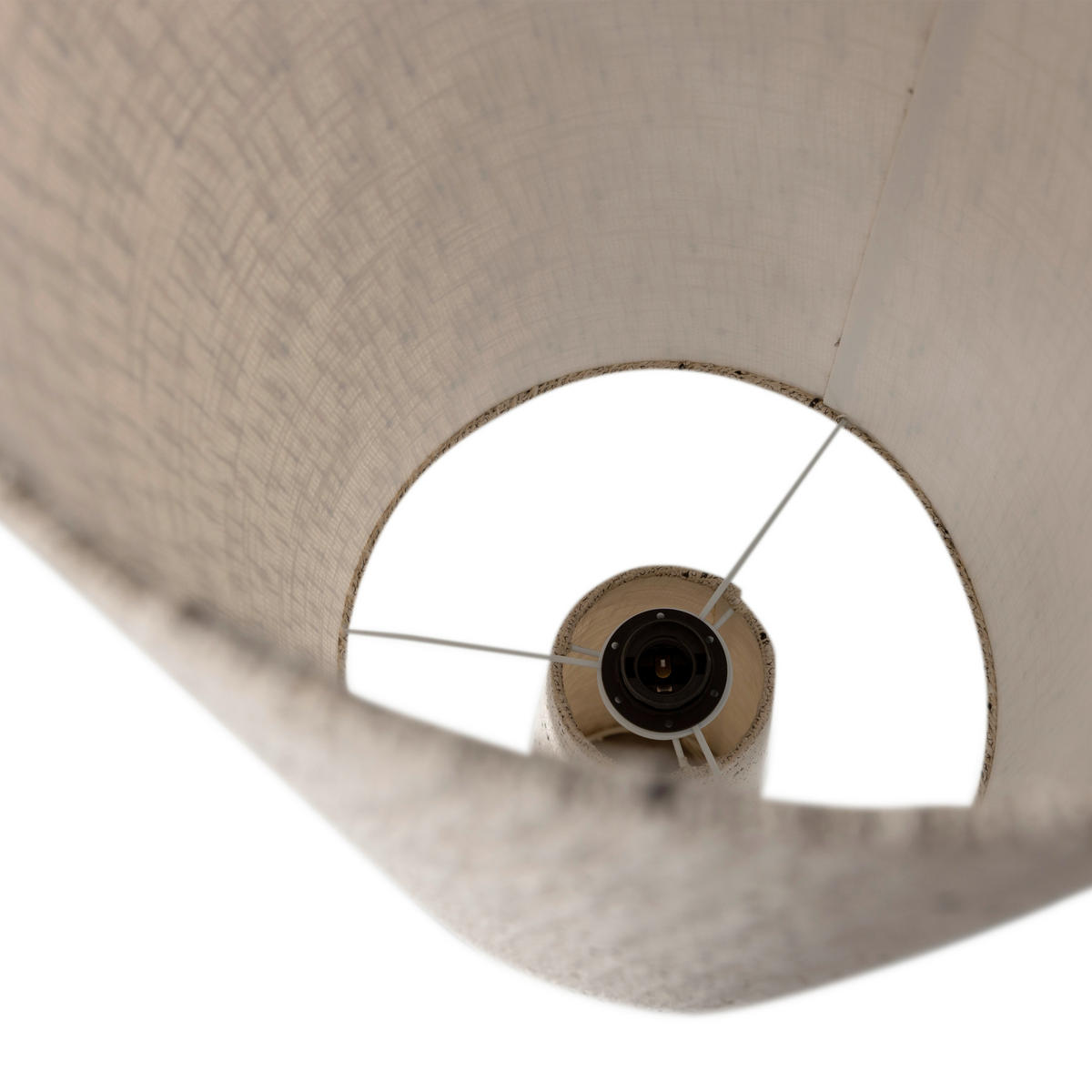 STEHLEUCHTE Loft 30/130/30 cm  - Naturfarben, Basics, Textil (30/130/30cm) - Collet's Monde