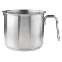 Oală Pentru Fiert Lapte 1,5 L  - culoare inox, Design, metal (1500ml) - Chefkoch+Fackelmann