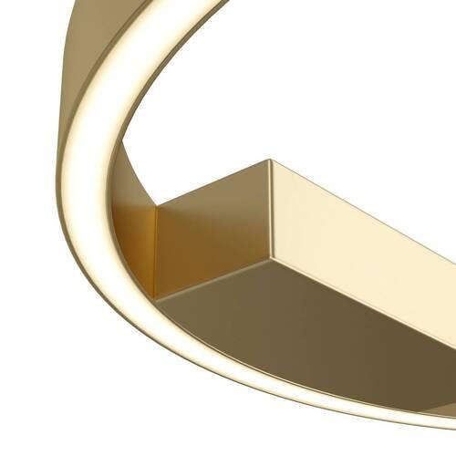 DECKENLEUCHTE Modern 40/3,5 cm   - Messingfarben, Trend, Metall (40/3,5cm) - MAYTONI
