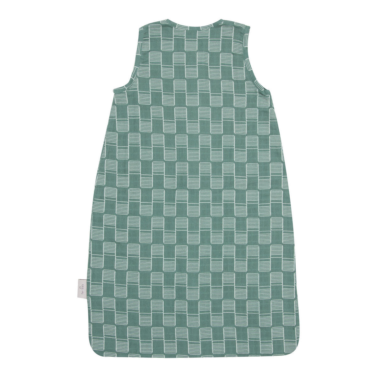 SCHLAFANZUG   90 cm    - Dunkelgrün/Weiß, Basics, Textil (90cm) - Witlof for Kids
