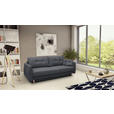 SCHLAFSOFA Webstoff Graphitfarben  - Buchefarben/Graphitfarben, KONVENTIONELL, Holz/Textil (220/90/95cm) - Carryhome
