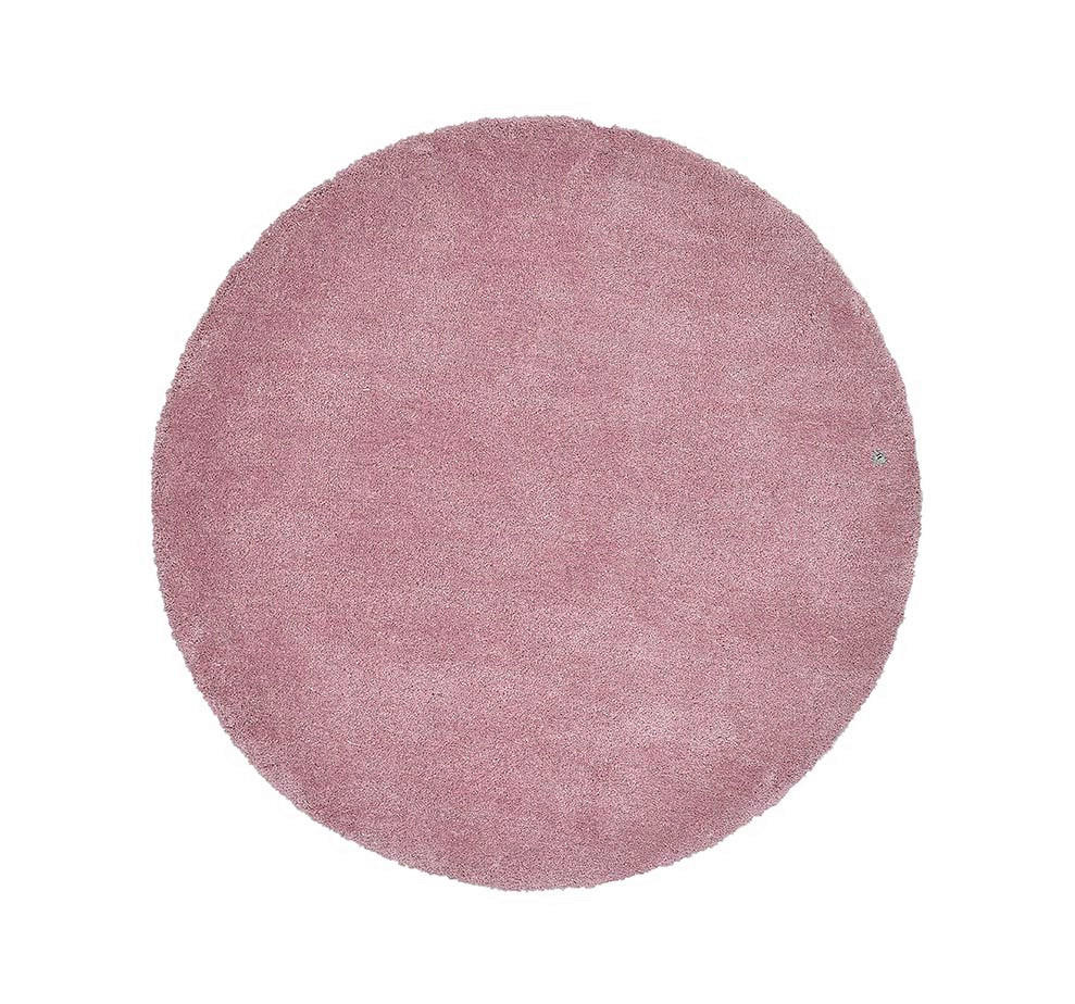 PREPROGA Z VISOKIM FLOROM Cozy taftano roza - roza, Basics, tekstil (140/140cm) - Tom Tailor
