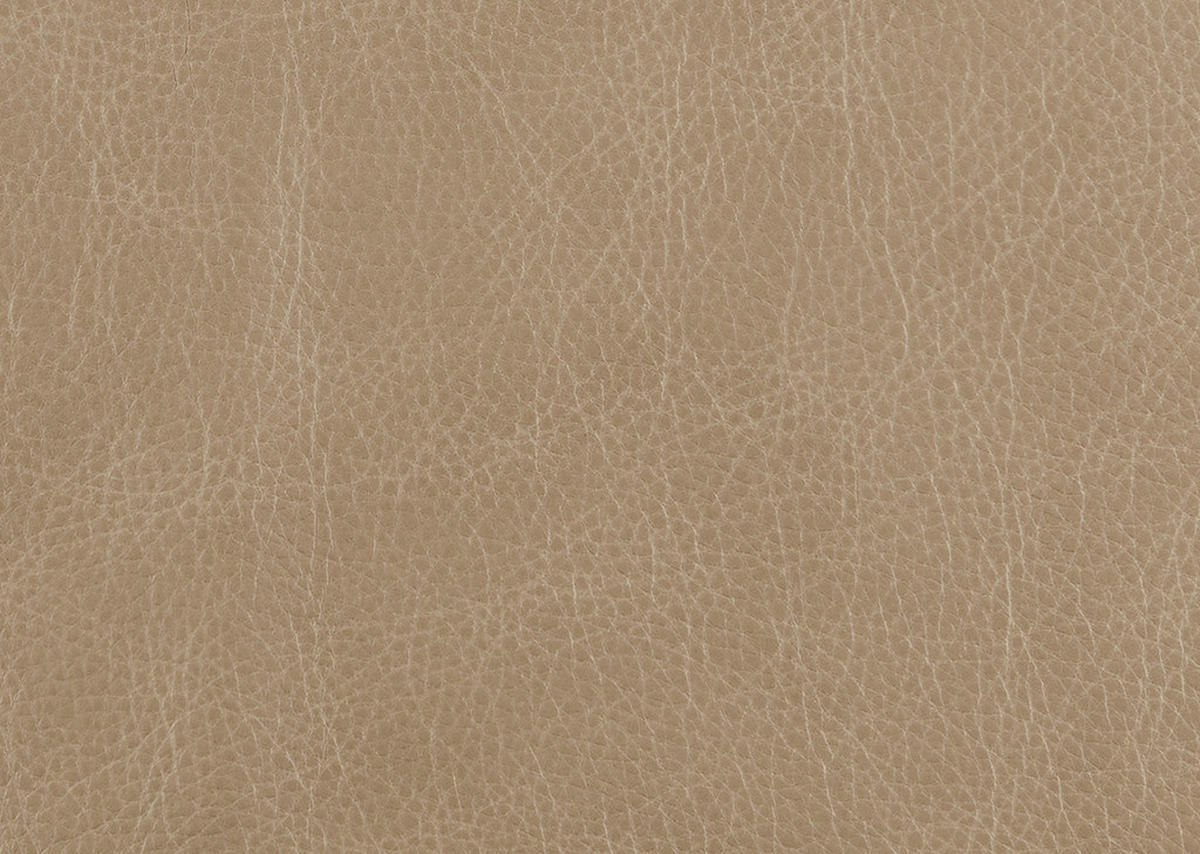 3-SITZER-SOFA  in Echtleder Honig   - Schwarz/Honig, Design, Leder/Metall (224/86/97cm) - Schöner Wohnen